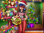 Игра Леди Баг: Рождественские покупки онлайн Игра Леди Баг: Рождественские покупки онлайн
