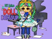 Игра Одень аниме-куклу своими руками онлайн Игра Одень аниме-куклу своими руками онлайн