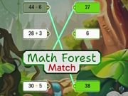 Игра Математический лесной матч онлайн Игра Математический лесной матч онлайн