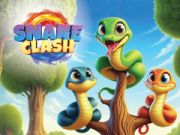 Игра Столкновение змей онлайн Игра Столкновение змей онлайн