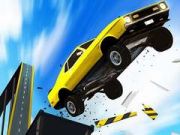 Игра Сумасшедшие трюки на колесах онлайн Игра Сумасшедшие трюки на колесах онлайн