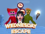 Игра Побег Уенсдей онлайн Игра Побег Уенсдей онлайн