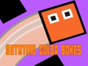 Игра Вращающиеся цветные коробки онлайн Игра Вращающиеся цветные коробки онлайн