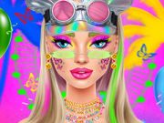 Игра Фестивальные вибрации: Макияж онлайн