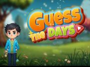 Игра Угадай дни онлайн Игра Угадай дни онлайн