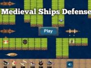 Игра Средневековая защита кораблей онлайн Игра Средневековая защита кораблей онлайн