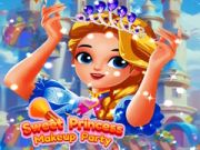 Игра Сладкая принцесса Макияж для вечеринки онлайн