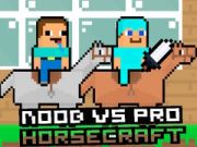Игра Нуб против Профи на конях онлайн Игра Нуб против Профи на конях онлайн