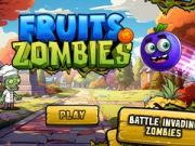 Игра Фрукты против зомби онлайн Игра Фрукты против зомби онлайн