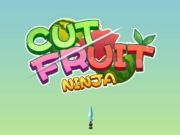 Игра Ниндзя нарезает фрукты онлайн Игра Ниндзя нарезает фрукты онлайн