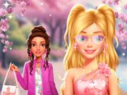 Игра Лучшие подруги: Праздник цветения сакуры онлайн Игра Лучшие подруги: Праздник цветения сакуры онлайн