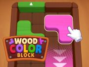 Игра Деревянные разноцветные блоки онлайн
