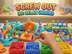 Screw Out 3D: Relax Unwind