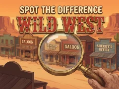 Spot The Difference Wild West