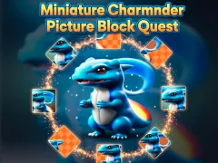 Miniature Charmander Picture Block Quest