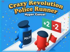 Crazy Revolution Police Runner : Hyper Casual