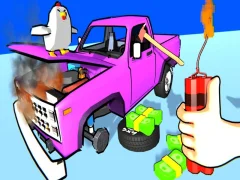 Игра Разбейте машину на куски! онлайн Игра Разбейте машину на куски! онлайн