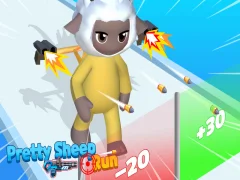 Игра Симпатичная овца бежит онлайн Игра Симпатичная овца бежит онлайн