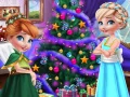 Игра Холодное сердце: Сёстры готовятся к Рождеству онлайн Игра Холодное сердце: Сёстры готовятся к Рождеству онлайн