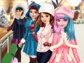 Игра Принцессы катаются на коньках онлайн Игра Принцессы катаются на коньках онлайн