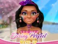 Игра Весенний идеальный макияж онлайн Игра Весенний идеальный макияж онлайн