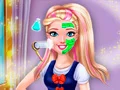 Игра Спа макияж принцессы из колледжа онлайн Игра Спа макияж принцессы из колледжа онлайн