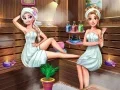 Игра Ледяная королева в сауне онлайн Игра Ледяная королева в сауне онлайн