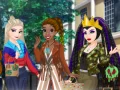 Игра Принцессы злодейки: Экипировка летней одежды онлайн Игра Принцессы злодейки: Экипировка летней одежды онлайн
