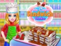 Игра Сэндвич-пирог с мороженым онлайн Игра Сэндвич-пирог с мороженым онлайн