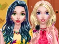 Игра Лучшие подруги: осенний макияж онлайн Игра Лучшие подруги: осенний макияж онлайн
