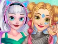 Игра Эльза и Рапунцель: Мода будущего онлайн Игра Эльза и Рапунцель: Мода будущего онлайн