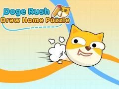 Игра Торопливая собака: Нарисуй путь домой онлайн Игра Торопливая собака: Нарисуй путь домой онлайн