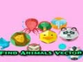 Игра Найдите животных вектор онлайн Игра Найдите животных вектор онлайн