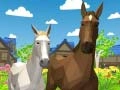 Игра Симулятор животных 3D: Семья лошадей онлайн Игра Симулятор животных 3D: Семья лошадей онлайн
