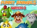 Игра Смешные животные Матч 3 онлайн Игра Смешные животные Матч 3 онлайн