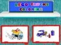 Игра Лего Грузовики Раскраска онлайн Игра Лего Грузовики Раскраска онлайн