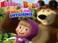 Игра Маша и Медведь: Найди отличия онлайн Игра Маша и Медведь: Найди отличия онлайн