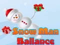 Игра Снеговик Баланс онлайн Игра Снеговик Баланс онлайн