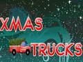 Игра Рождественские Грузовики Пазл онлайн Игра Рождественские Грузовики Пазл онлайн