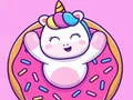 Игра Милый радужный единорожка Пазлы онлайн