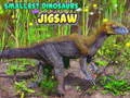 Игра Пазл самых маленьких динозавров онлайн Игра Пазл самых маленьких динозавров онлайн