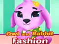 Игра Модные сова и кролик онлайн