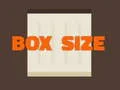 Игра Размер коробки онлайн Игра Размер коробки онлайн