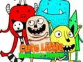Игра Пазл с милыми маленькими монстрами онлайн Игра Пазл с милыми маленькими монстрами онлайн