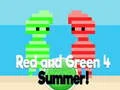 Игра Красный и зеленый 4: Лето онлайн Игра Красный и зеленый 4: Лето онлайн