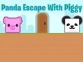 Игра Побег панды с поросёнком онлайн Игра Побег панды с поросёнком онлайн