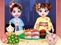 Игра Малышка Тейлор: День японских девочек онлайн Игра Малышка Тейлор: День японских девочек онлайн