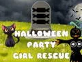 Игра Хэллоуинская вечеринка Спасение девушки онлайн