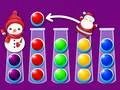 Игра Рождественская сортировка шариков онлайн