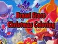 Игра Звёздные драчуны: рождественская раскраска онлайн Игра Звёздные драчуны: рождественская раскраска онлайн